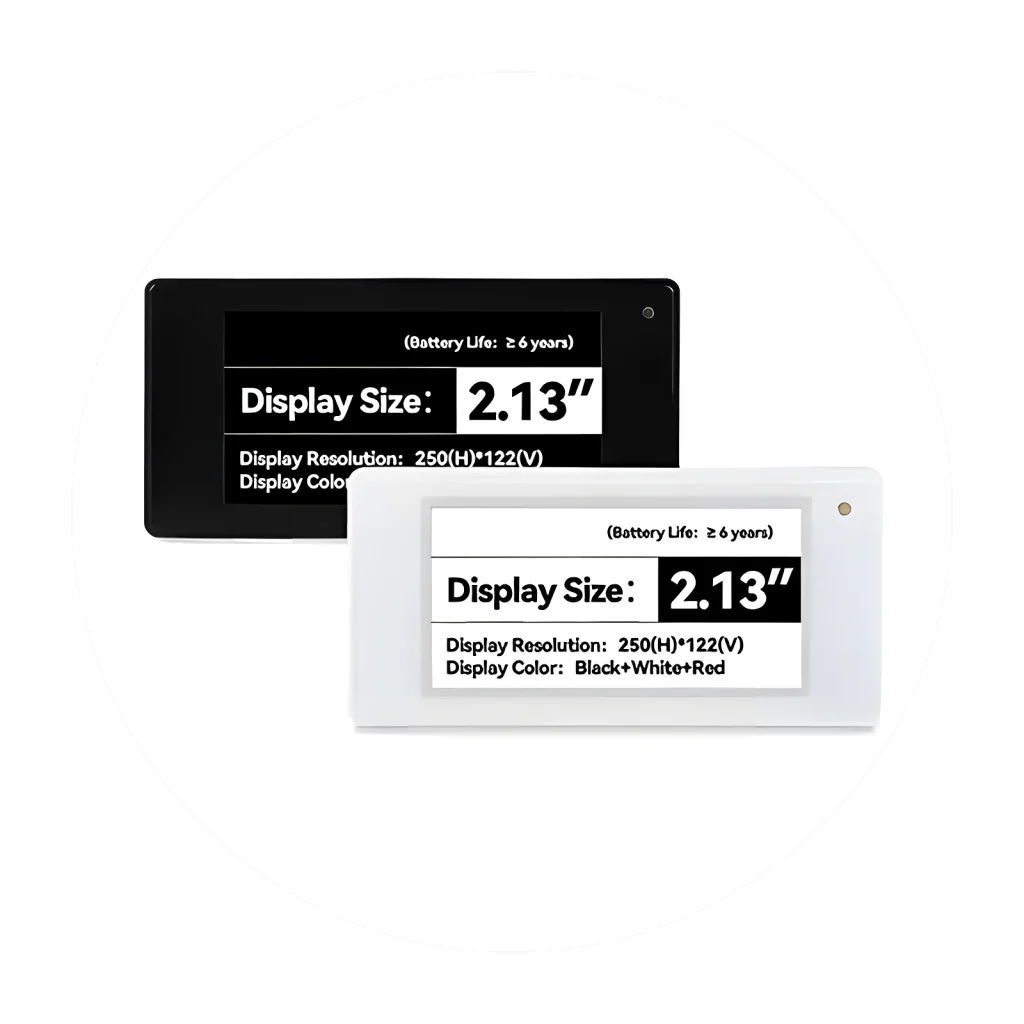 Two EaZy-Tag electronic shelf labels
