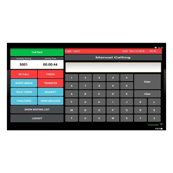EQ-WEBCD Web-Based Calling Device