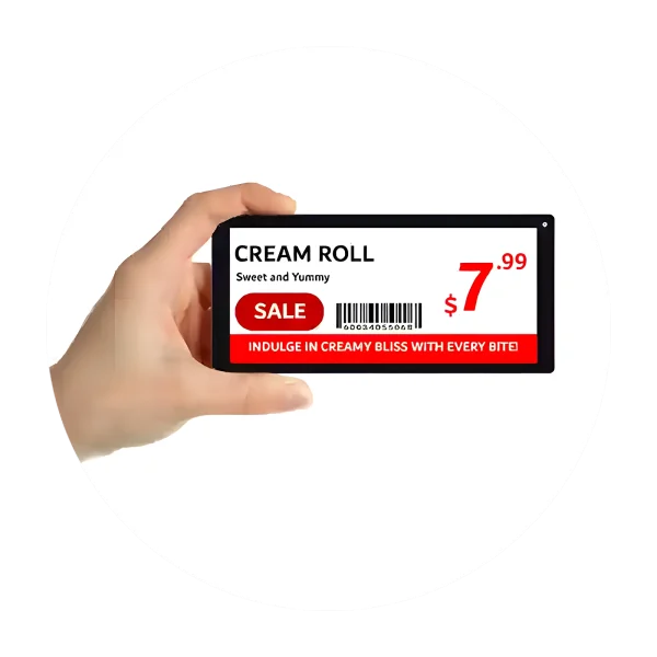 2.13″ Electronic Shelf Label